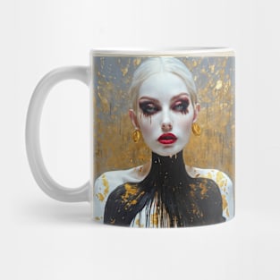 women's paintings Surrealism art watercoler artist Mug